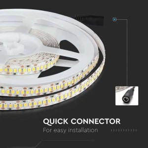 Strip LED 17W/m 12V 5m V-TAC VT-2835-17 - Bobina da 5 m - foto 9