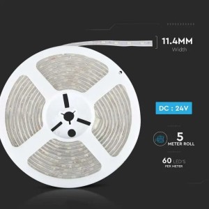 Strip LED SMD5050 10W/m 5m 24V IP65 V-TAC VT-5050-60-IP65 - Bobina da 5 m - foto 3