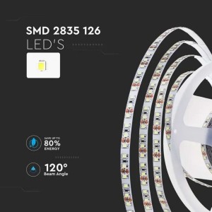 Striscia LED 8W/m 24V 5m IP20 V-TAC VT-2835 - Bobina da 5 m - foto 9