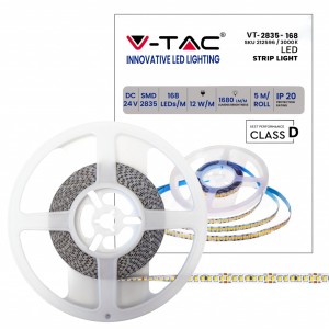 Striscia LED 12W/m 24V 168...