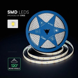 Striscia LED 12W/m 24V 10m 168 LED/m V-TAC VT-2835 168 - Bobina da 10 m - foto 6