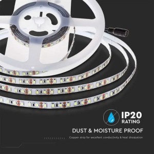 Striscia LED SMD2835 8W/m 24V 10m V-TAC VT-2835-7.5 - Bobina da 10 m - foto 7