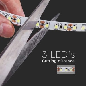 Striscia LED SMD2835 8W/m 24V 10m V-TAC VT-2835-7.5 - Bobina da 10 m - foto 8
