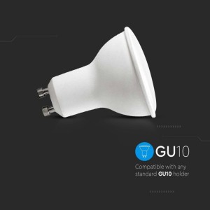 Faretto LED GU10 4,5W 100° Bianco V-TAC VT-2225, 6 pezzi - foto 6