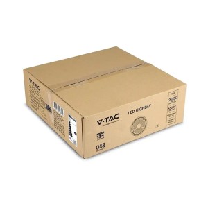 Campana industriale LED SMD 150W 90° IP65 nera V-TAC VT-92151-N - foto 7