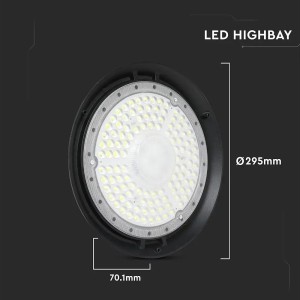 Campana industriale LED SMD 150W 90° IP65 nera V-TAC VT-92151-N - foto 11