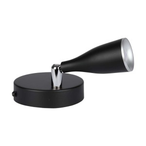 Faretto LED da muro orientabile 4,5W nero IP20 V-TAC VT-805 - foto 2