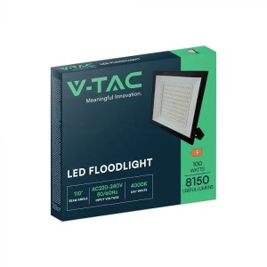 Faro LED 100W IP65 Nero V-TAC VT-44109 - foto 4