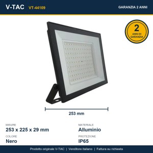 Faro LED 100W IP65 Nero V-TAC VT-44109 - foto 11