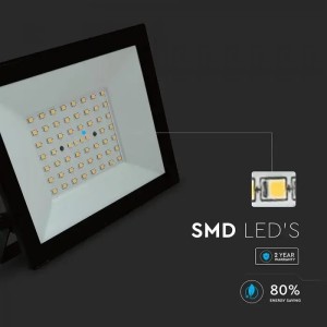 Faro LED 50W Slim IP65 Nero V-TAC VT-44054 - foto 5