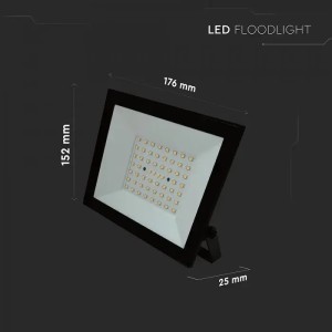Faro LED 50W Slim IP65 Nero V-TAC VT-44054 - foto 8