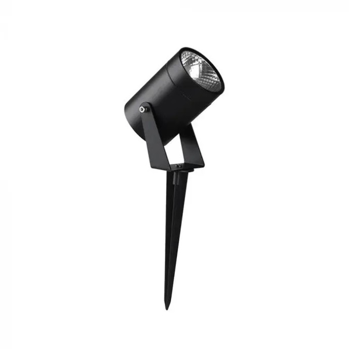 Faretto LED da giardino 10W IP65 nero V-TAC VT-80070