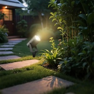 Faretto LED da giardino 10W IP65 nero V-TAC VT-80070 - foto 2