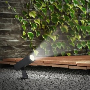 Faretto LED da giardino 2W IP65 nero V-TAC VT-10182 - foto 3