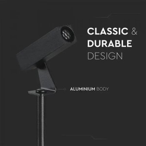 Faretto LED da giardino 2W IP65 nero V-TAC VT-10182 - foto 6