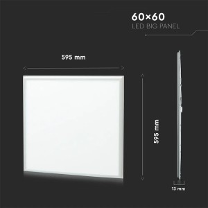 Pannello LED 40W 600x600mm V-TAC VT-6060 - foto 5