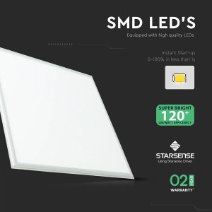 Pannello LED 40W 600x600mm V-TAC VT-6060 - foto 6