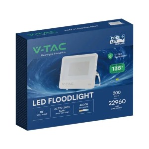 Faro LED 200W IP65 V-TAC VT-44201 - foto 2