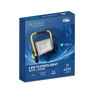 Faro LED 50W IP65 Nero, V-TAC VT-44049 - foto 2