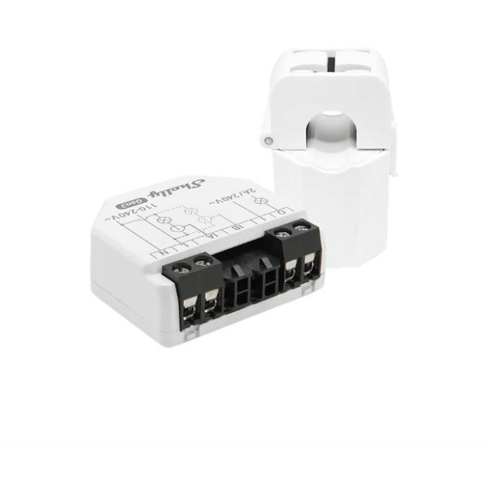 Shelly EM Gen3 - Modulo contatore energia Wi-Fi + pinza contatto 50A Shelly EM Gen3 - Modulo contatore energia Wi-Fi + pinza contatto 50A