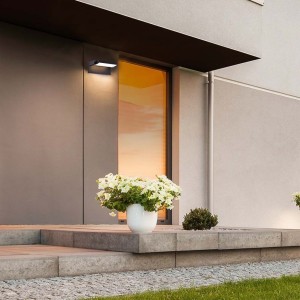 Applique LED da esterno 17W IP65 nera V-TAC VT-11020-120-B - foto 2