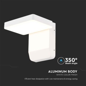 Applique LED da esterno 17W IP65 bianca V-TAC VT-11020-150-W - foto 5