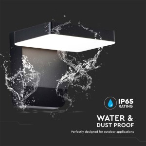 Applique LED da esterno 17W IP65 nera V-TAC VT-11020-150-B - foto 5