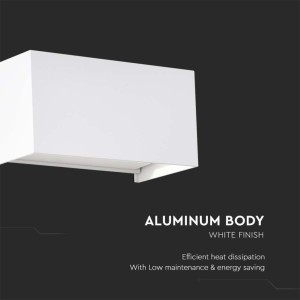 Applique LED da esterno 24W IP65 bianca V-TAC VT-8125 - foto 5
