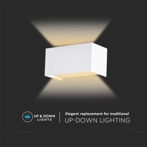 Applique LED da esterno 24W IP65 bianca V-TAC VT-8125 - foto 6