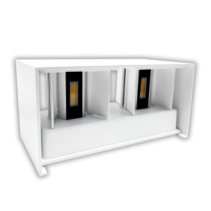 Applique LED da esterno 24W IP65 bianca V-TAC VT-8125 - foto 9