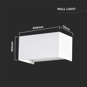 Applique LED da esterno 24W IP65 bianca V-TAC VT-8125 - foto 10