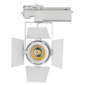 Faretto LED da binario 33W bianco V-TAC VT-433-W - foto 11