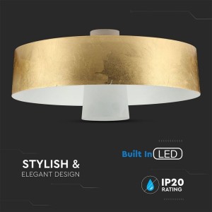 Lampadario LED 7W oro V-TAC VT-7666-G - foto 6