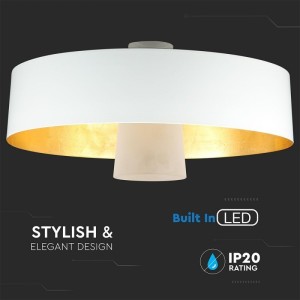Lampadario LED a sospensione 7W bianco V-TAC VT-7666-WH - foto 6