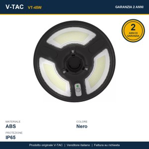 Lampada LED solare da giardino 7.5W IP65, paletto 60mm V-TAC VT-45W - foto 15
