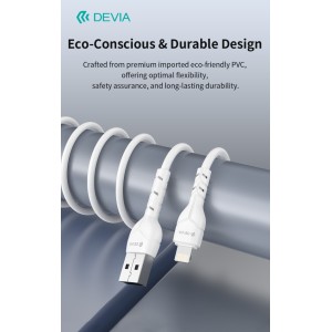 Caricabatterie 2 USB-A 2.4A 12W con cavo Lightning Devia RLC-342 - foto 5