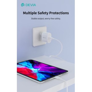 Caricabatterie USB-C PD 20W Bianco Devia Pro6 XC-A2016CL - foto 6