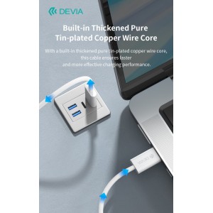 Set 30 Cavi USB-C a USB-C 60W 3A 1m Bianchi Devia EC325 - foto 5
