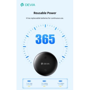 Tag localizzatore wireless EM611 Android iOS bianco Devia - foto 6