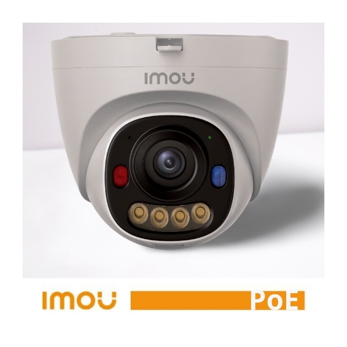 Telecamera PoE Turret Outdoor 5MP 3K Audio Bidirezionale Imou PS8E