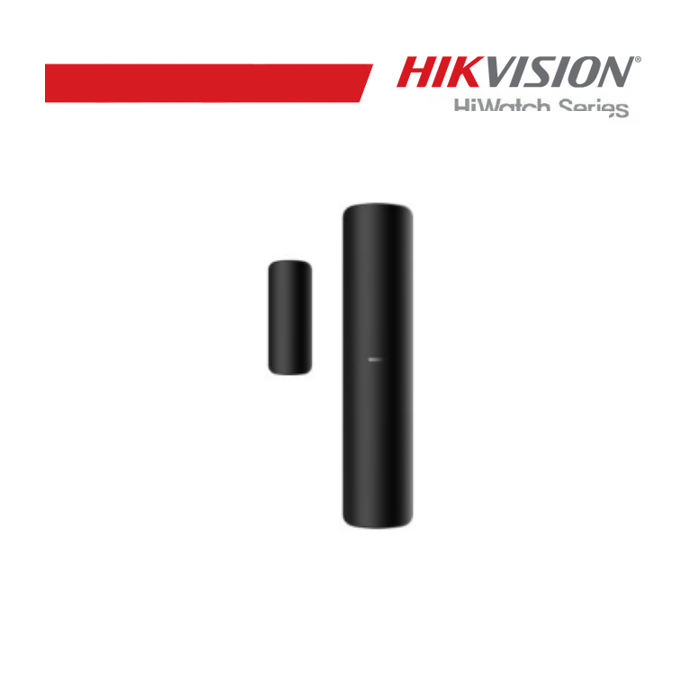 Sensore a contatto magnetico wireless slim nero Hikvision DS-PDMC-EG2-WE(B)
