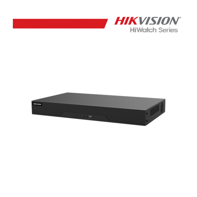 NVR 4 canali 4K 40Mbps nero HiWatch