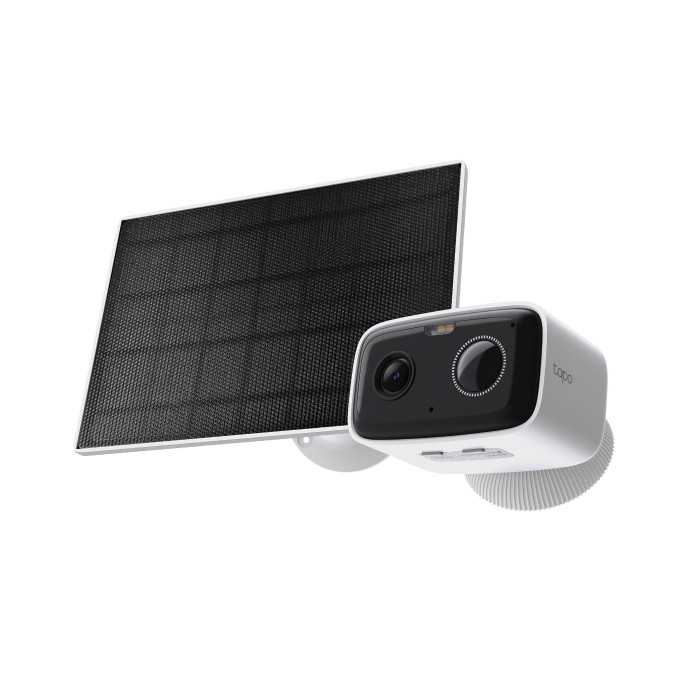 Telecamera outdoor wireless 1080p, pannello solare, 5200mAh, TP-Link Tapo TC80