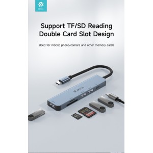Hub 5 in 1 USB-C con 3 USB...