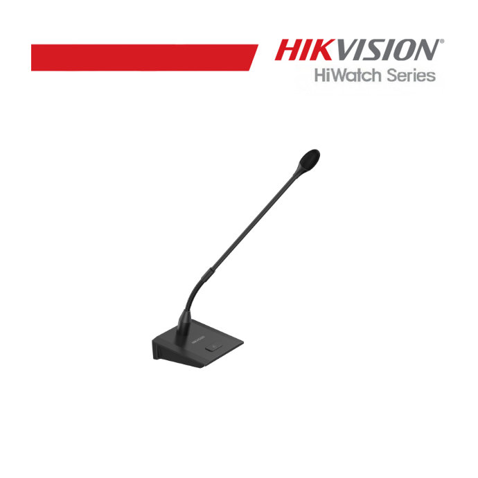 Microfono da tavolo a collo d’oca 48V cardioide Hikvision