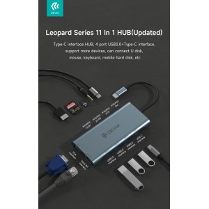 Hub USB-C 11 in 1 USB 3.1...