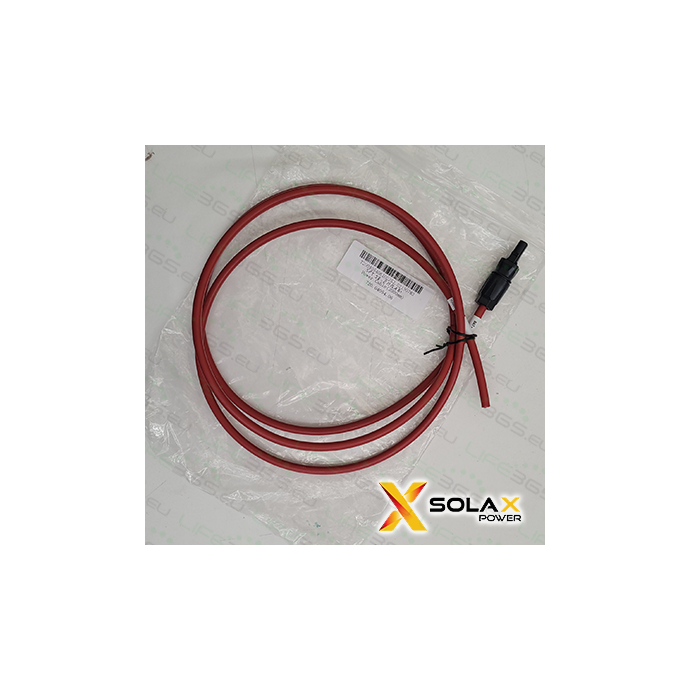 Cavo alimentazione positivo batteria/inverter 2 m bianco Solax Power