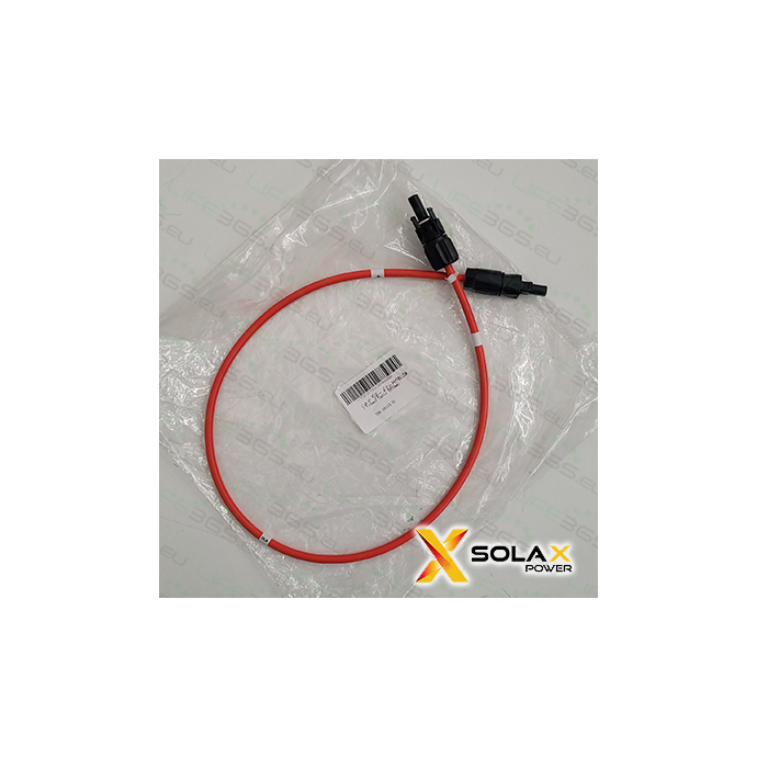 Cavo alimentazione positivo batteria-batteria 670mm bianco Solax Power