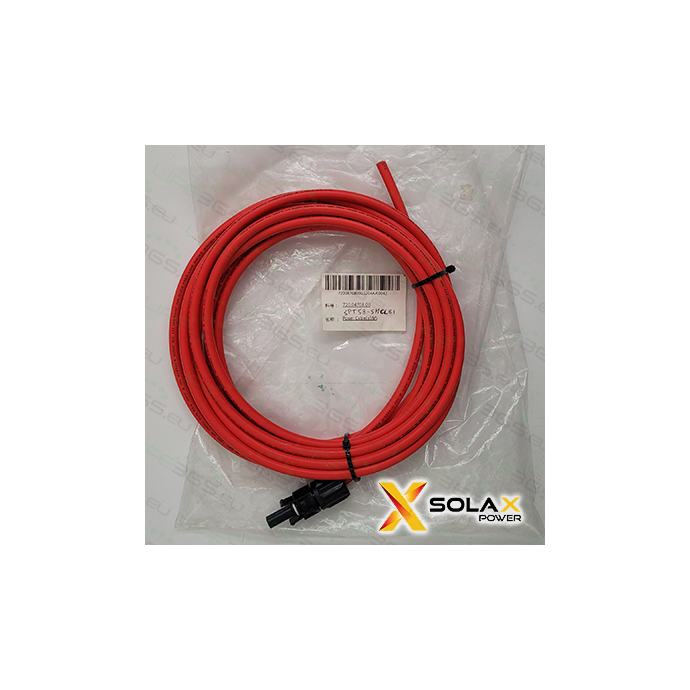 Cavo alimentazione positivo batteria/inverter 5m bianco Solax Power