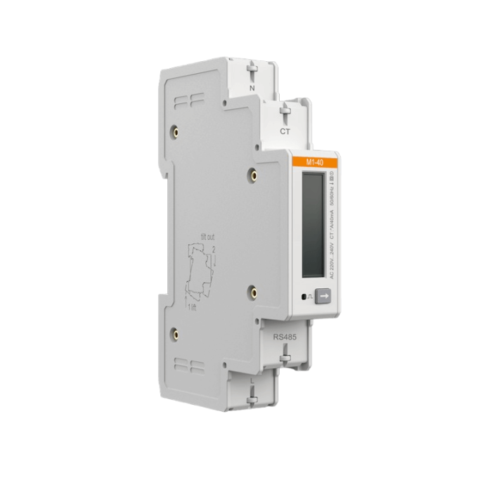 Misuratore monofase con CT 100A/40mA Solax Power M1-40